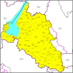 Diecéze Verona na mapě