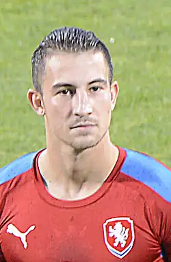 Lukáš Vácha v dresu české reprezentace (2014)