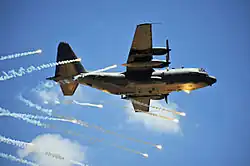 Letoun Lockheed AC-130 verze Gunship 16. squadrony zvláštních operací (podřízena 27 SOW)