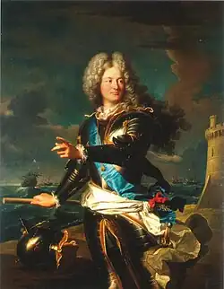 Hrabě de Toulouse roku 1708