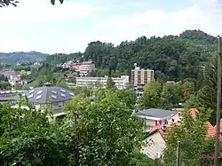 Pohled na Krapinske Toplice