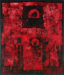 Mikuláš Medek, Oslava 21 870 červených centimetrů, 1962