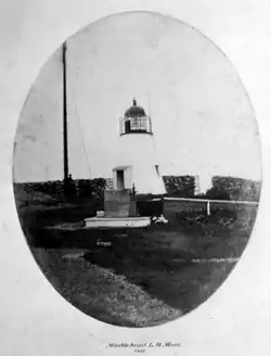 Marblehead Lighthouse, albuminový tisk, 1835