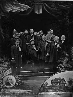 A. N. Hardy: Americký prezident Chester A. Arthur, dům Daniela Webstera, Marshfield, Massachusetts, 1882