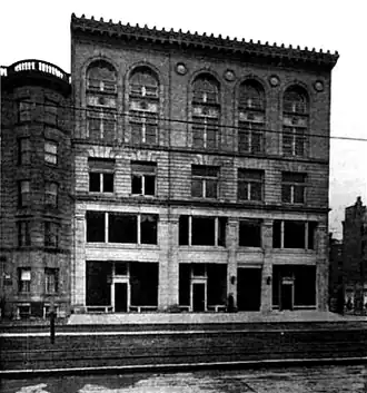 New Century Building, Huntington Ave., Boston, kolem r. 1903.