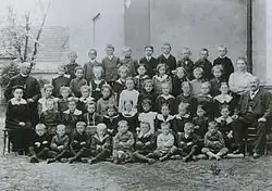 Školní rok 1917–1918 v libochovanské škole (farář Josef Vítek)