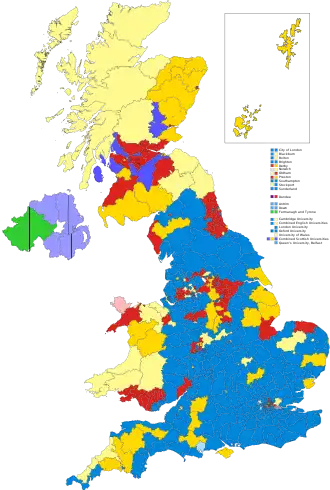 Výsledky voleb podle volebních obvodů