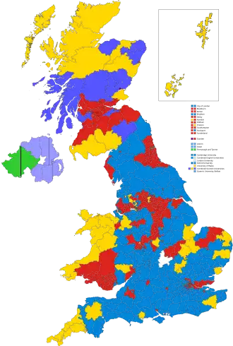 Výsledky voleb podle volebních obvodů