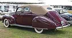 Lincoln-Zephyr V-12 convertible sedan 1938
