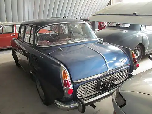 Na Novém Zélandu byl vůz prodáván pod jménem Škoda Sabre