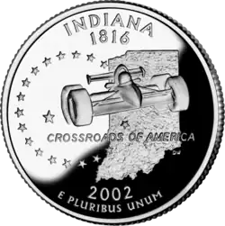 Indiana quarter