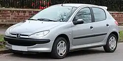 5dveřový hatchback Peugeot 206