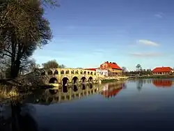 Dvůr na východním okraji Pakruojisu