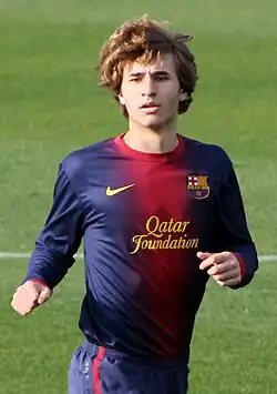 Sergi Samper v dresu Barcelony (2012)