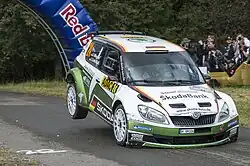 Škoda Fabia S2000 Seppa Wieganda v roce 2012