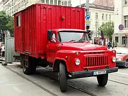 GAZ-52 skříňová nástavba