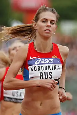 Jelena Korobkinová v roce 2014