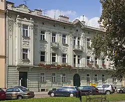 2014 Ostrawa, Kamienica, náměstí Svatopluka Čecha 2, 01.jpg