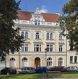 2014 Ostrawa, Kamienica, náměstí Svatopluka Čecha 3, 01.jpg