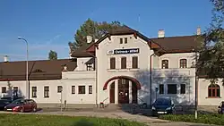 Ostrava střed, sídlo Železničního muzea moravskoslezského.