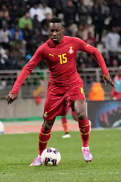 Boakye v dresu Ghany (2015)