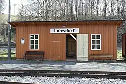 Nádraží v Lohsdorfu