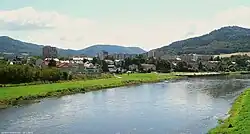 Pohled z Nového mostu na Staré Město