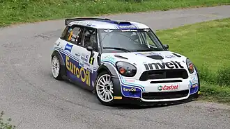 Mini Cooper S2000 1.6T Václava Pecha na Rally Bohemia 2015
