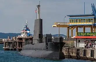 HMS Otus (S18) v Sassnitzu