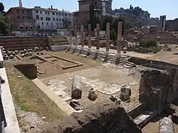 zbytky Chrámu míru