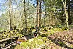 Rozvaliny kaple Nalezení sv. Kříže (2017)