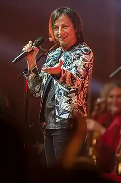 Gianna Nannini při živém vystoupení v Norimberku, Německo, 2017