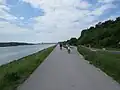 Cyklostezka podél Dunaje