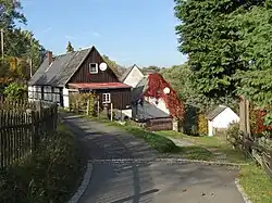 Vesnické stavení v Zeschnigu