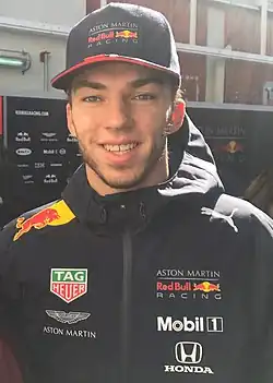 Pierre Gasly v roce 2019