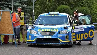 S Fordem Focus RS WRC 06 na Rally Bohemia 2020