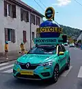 Renault Arkana na Tour de France v červenci 2022