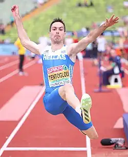 Miltiadis Tentoglou (15. srpna 2022)