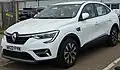 Bílý Renault Arkana z roku 2022