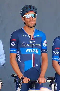 Thibaut Pinot před startem 20. etapy Tour de France 2023