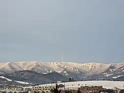 Masív Skalky s vysílačem Suchá hora