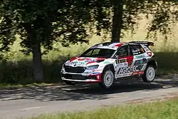 Jan Kopecký s Fabií RS Rally2