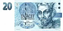 20CZK obverse