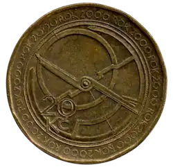 Dvacetikoruna vzor 2000