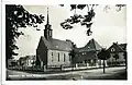 Kostel na snímku z roku 1929