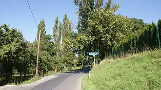 Silnice II/115 u Svinař