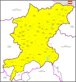 Diecéze Belluno-Feltre na mapě