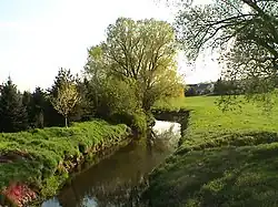 V Neukirchenu před renovací hráze v roce 2005