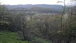 Požeška gora v blízkosti vesnice Crkveni Vrhovci