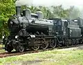 Lokomotiva 354.7152 v roce 2007 v železničním muzeu Lužná u Rakovníka